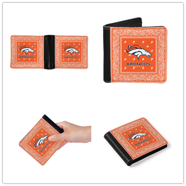 Denver Broncos PU Leather Wallet 001 Denver Broncos PU Leather Wallet 001